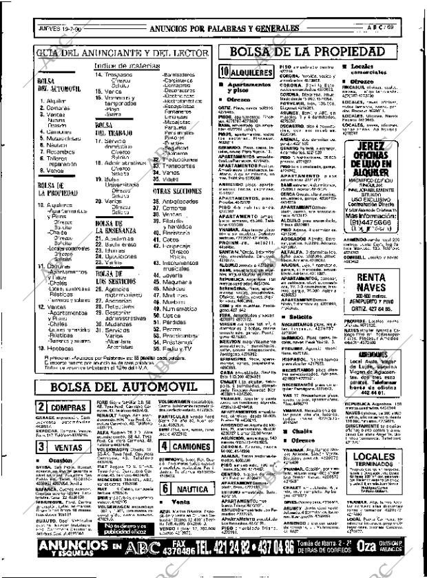 ABC SEVILLA 19-07-1990 página 77