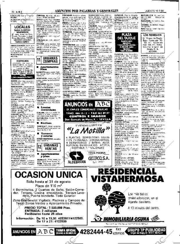 ABC SEVILLA 19-07-1990 página 78
