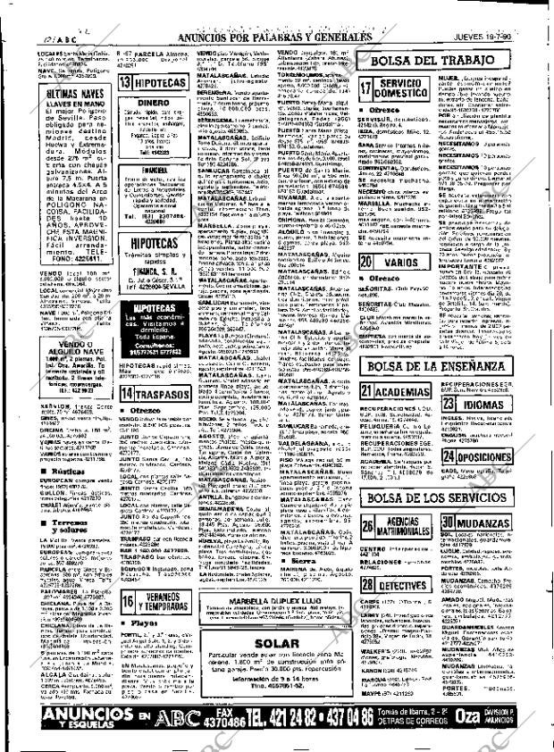 ABC SEVILLA 19-07-1990 página 80