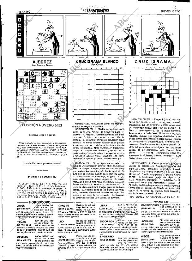 ABC SEVILLA 19-07-1990 página 84