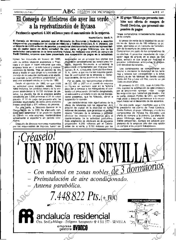 ABC SEVILLA 21-07-1990 página 53