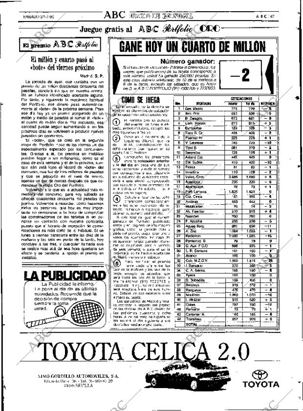 ABC SEVILLA 21-07-1990 página 59