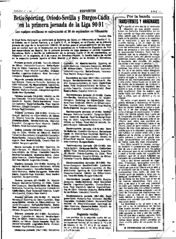 ABC SEVILLA 21-07-1990 página 63