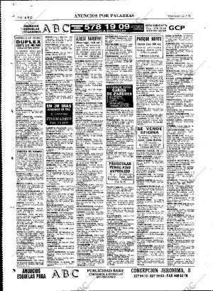 ABC MADRID 22-07-1990 página 124
