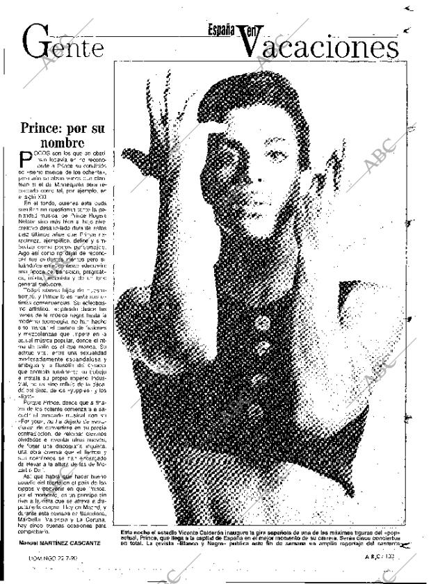 ABC MADRID 22-07-1990 página 133