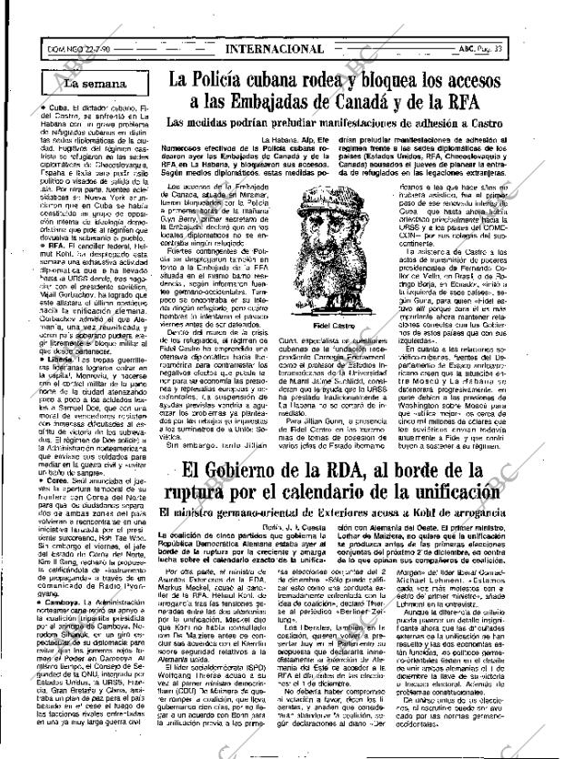 ABC MADRID 22-07-1990 página 33