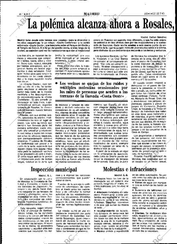 ABC MADRID 22-07-1990 página 46