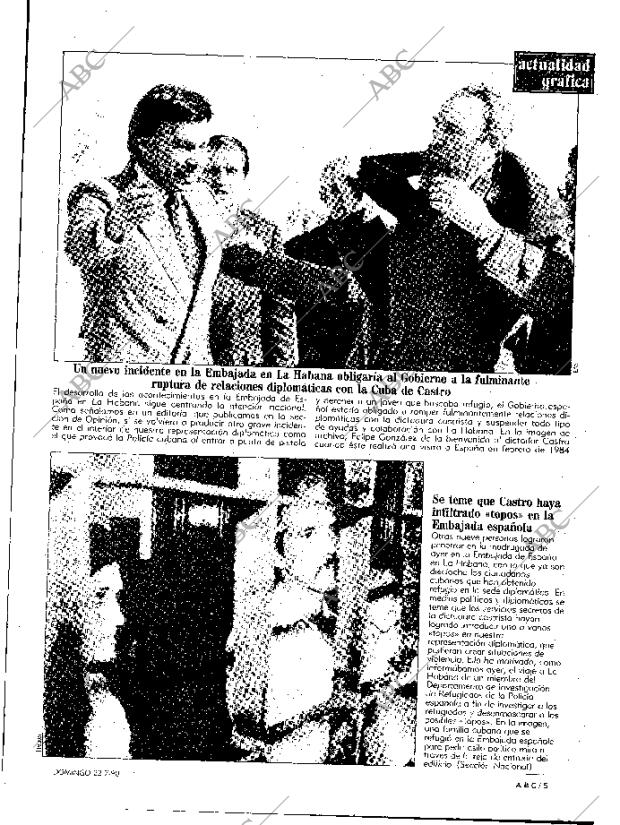 ABC MADRID 22-07-1990 página 5