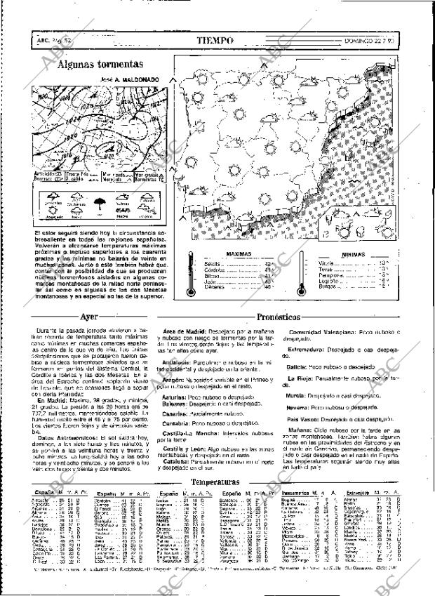 ABC MADRID 22-07-1990 página 52