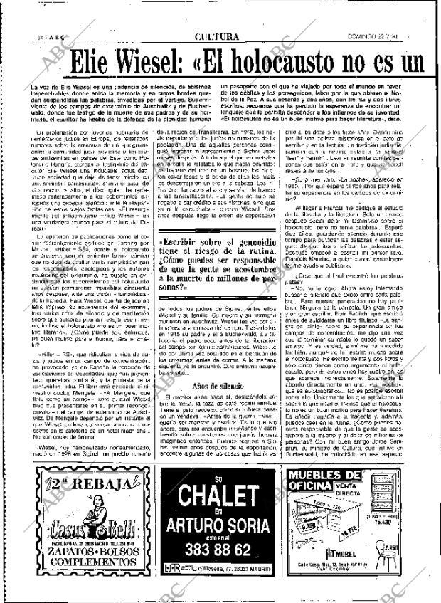 ABC MADRID 22-07-1990 página 54
