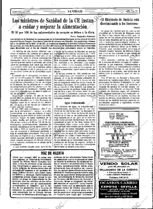 ABC MADRID 22-07-1990 página 59