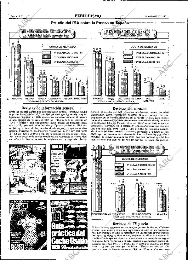 ABC MADRID 22-07-1990 página 74