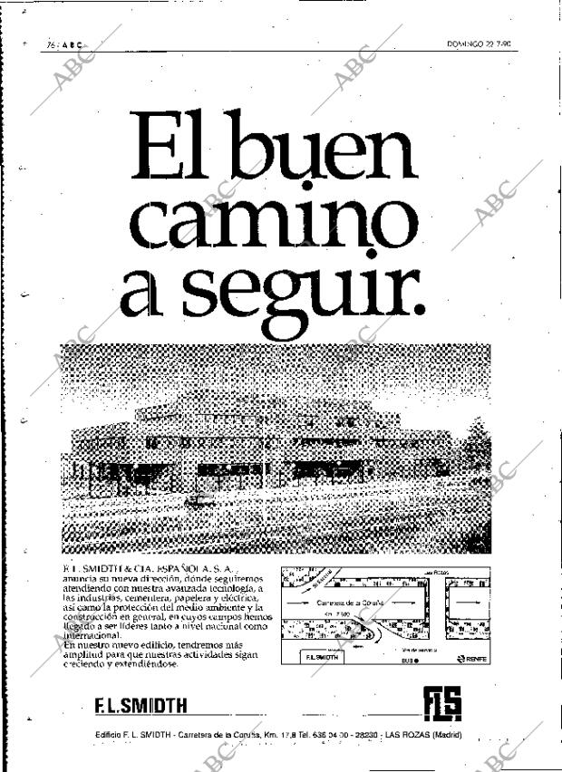 ABC MADRID 22-07-1990 página 76