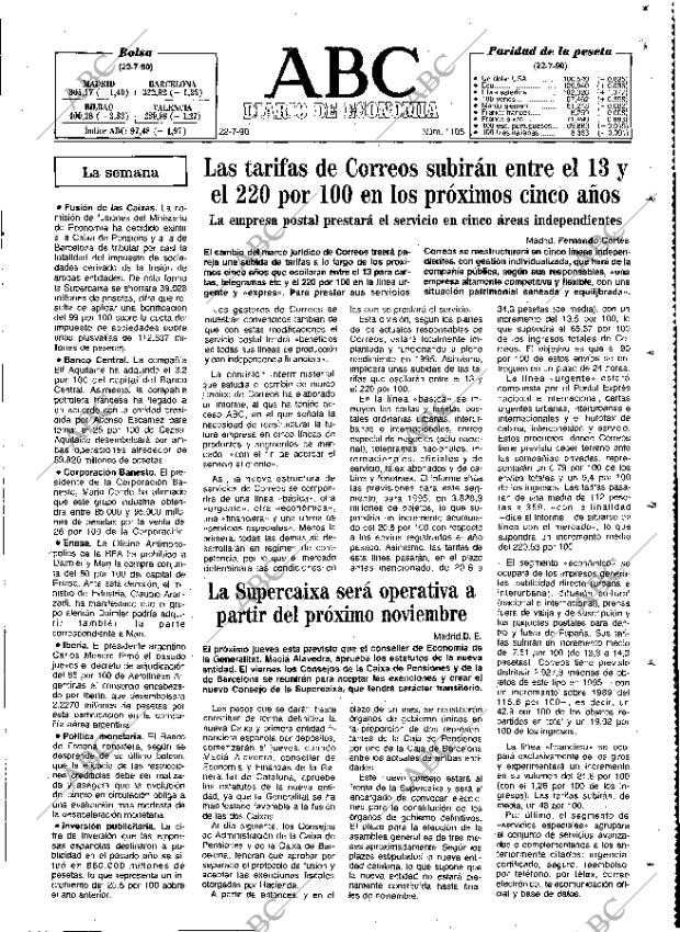 ABC MADRID 22-07-1990 página 77