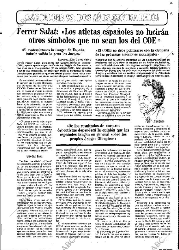 ABC MADRID 22-07-1990 página 99