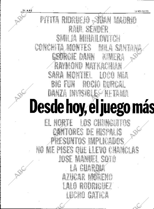 ABC MADRID 23-07-1990 página 24