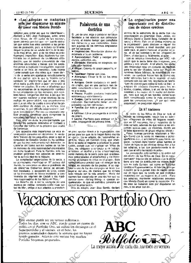 ABC MADRID 23-07-1990 página 81