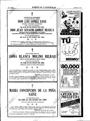 ABC MADRID 23-07-1990 página 92