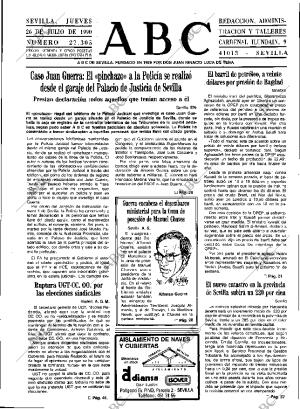 ABC SEVILLA 26-07-1990 página 11