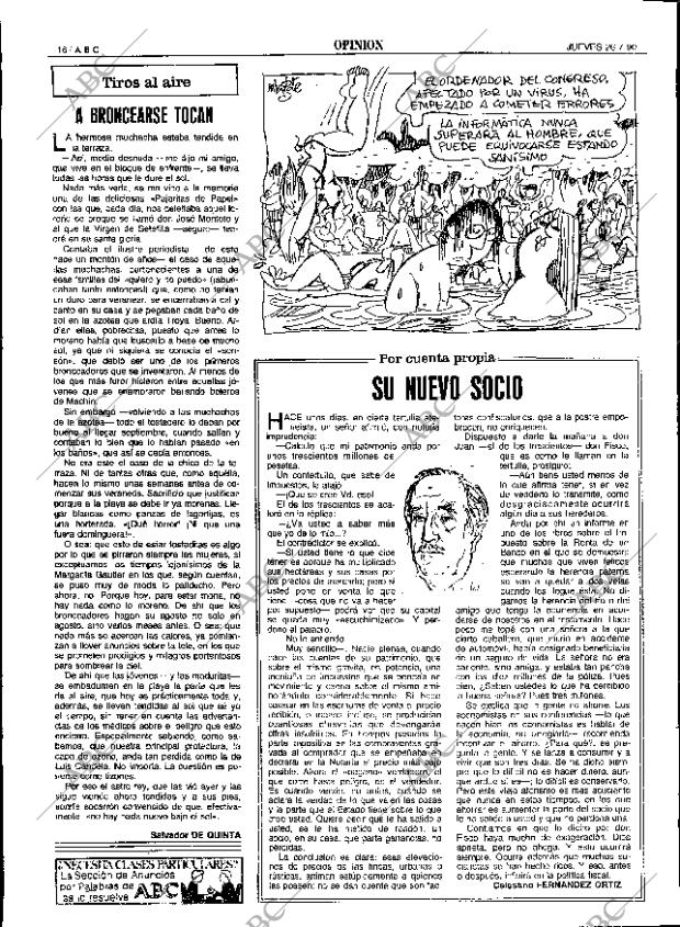 ABC SEVILLA 26-07-1990 página 16