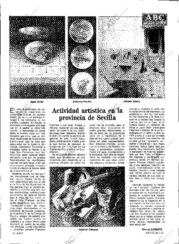 ABC SEVILLA 26-07-1990 página 76