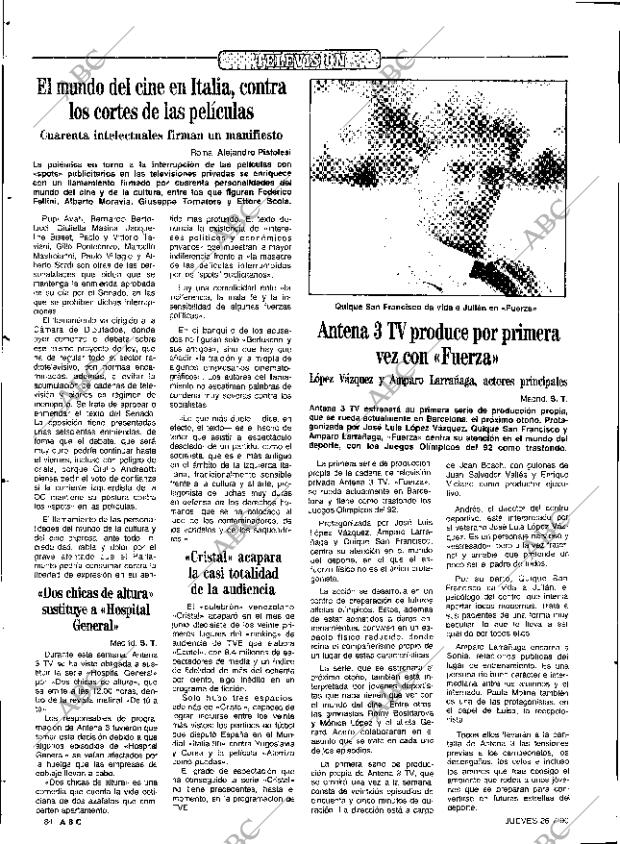 ABC SEVILLA 26-07-1990 página 84