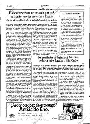 ABC SEVILLA 30-07-1990 página 16