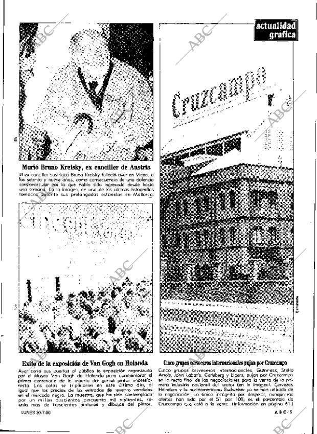 ABC SEVILLA 30-07-1990 página 5