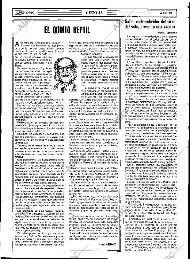 ABC SEVILLA 30-07-1990 página 59