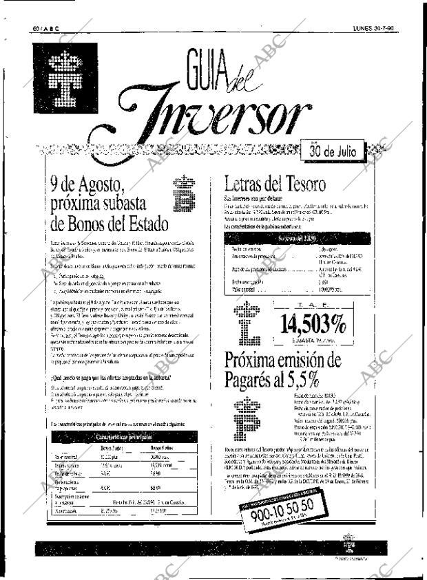 ABC SEVILLA 30-07-1990 página 60