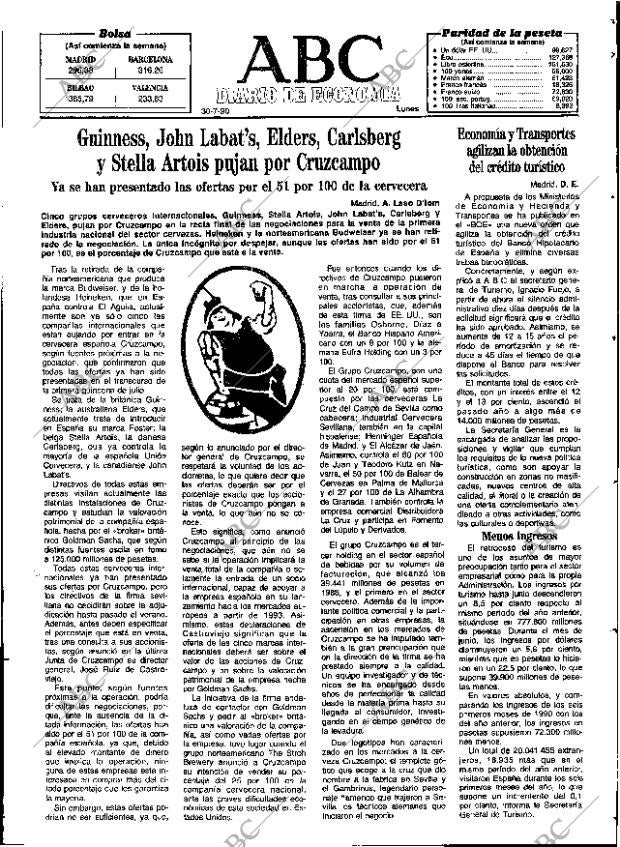 ABC SEVILLA 30-07-1990 página 61