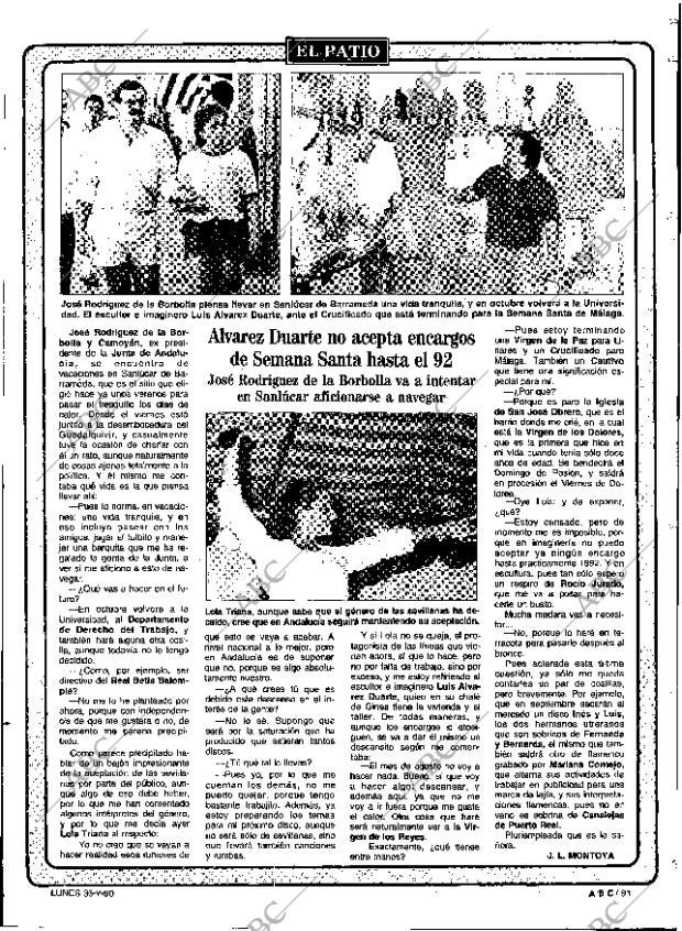 ABC SEVILLA 30-07-1990 página 91