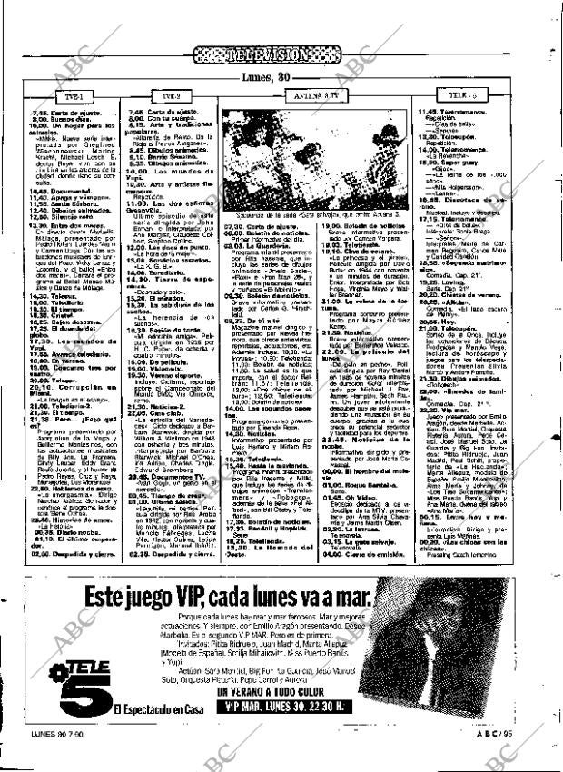 ABC SEVILLA 30-07-1990 página 95