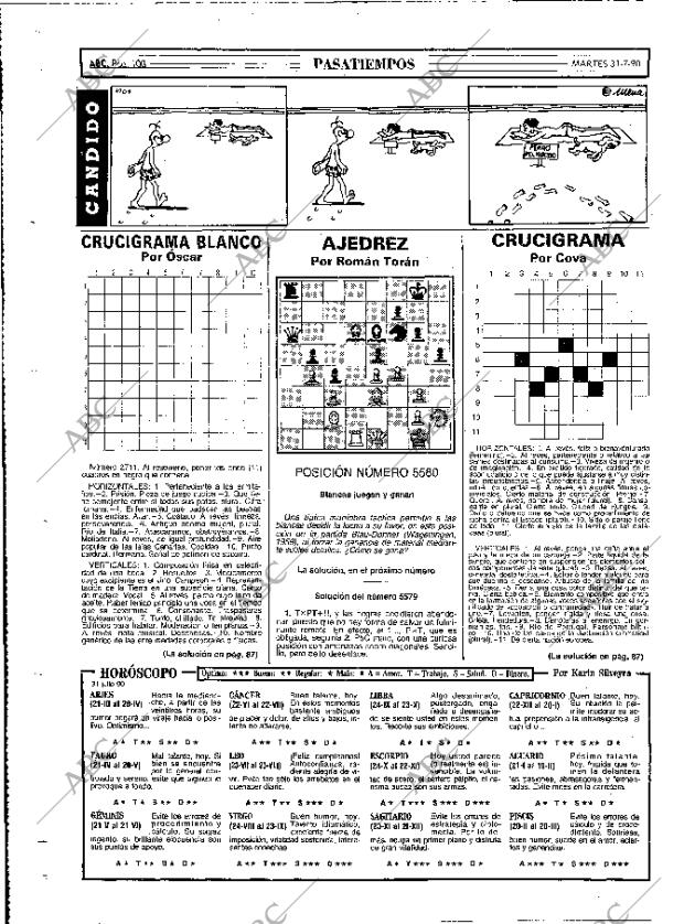 ABC MADRID 31-07-1990 página 100