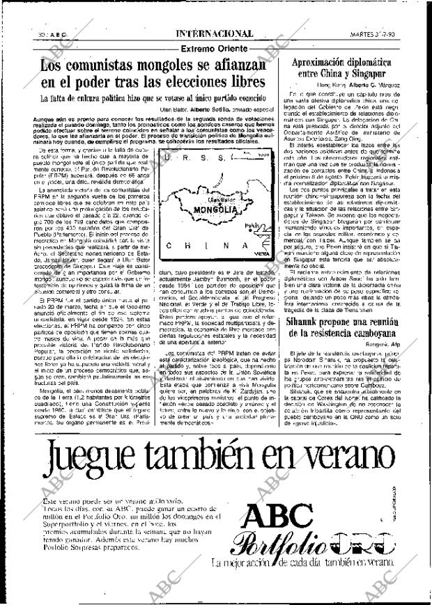 ABC MADRID 31-07-1990 página 30