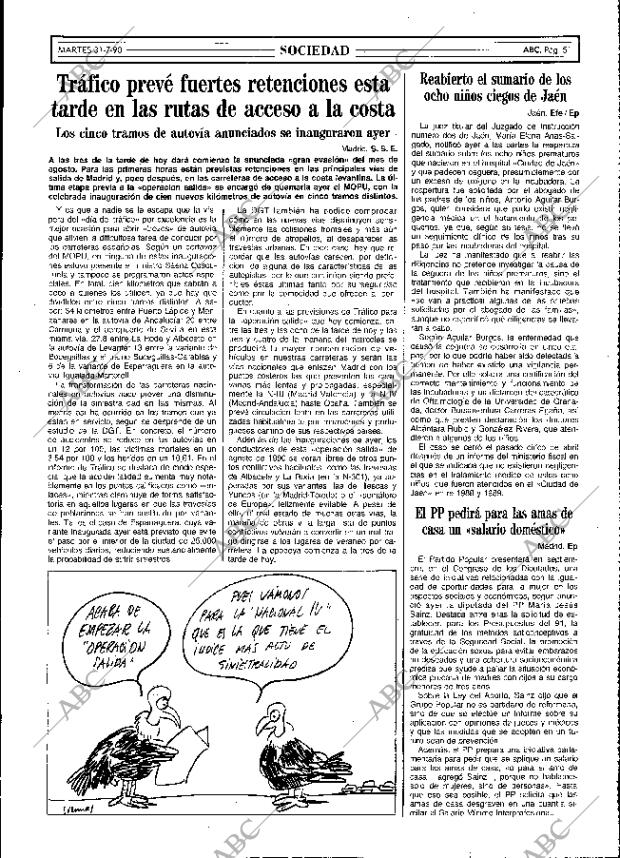 ABC MADRID 31-07-1990 página 51