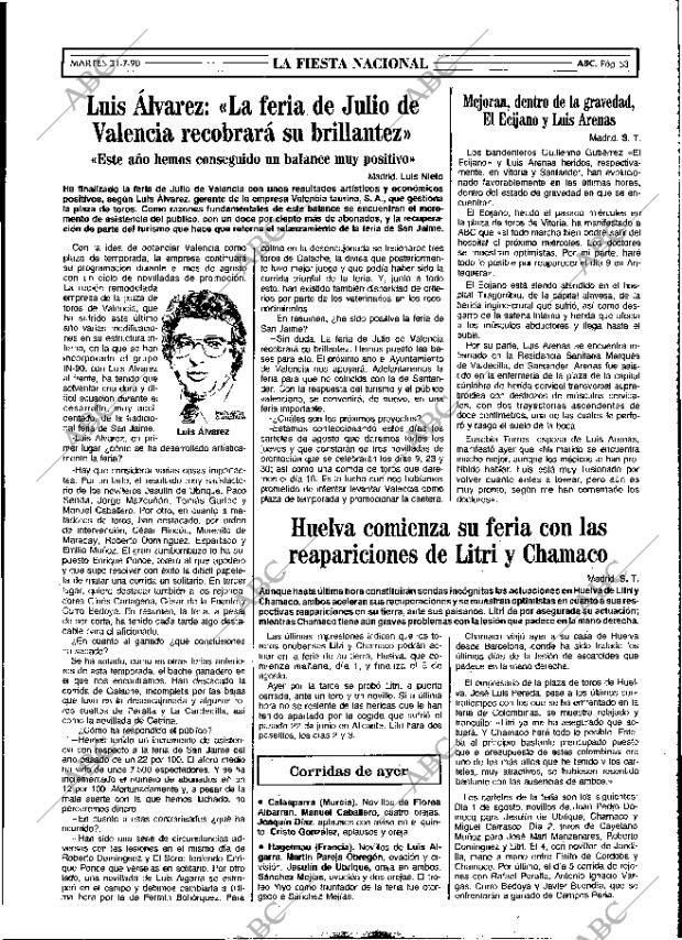 ABC MADRID 31-07-1990 página 53