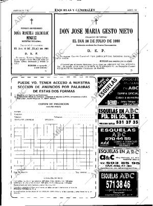 ABC MADRID 31-07-1990 página 85