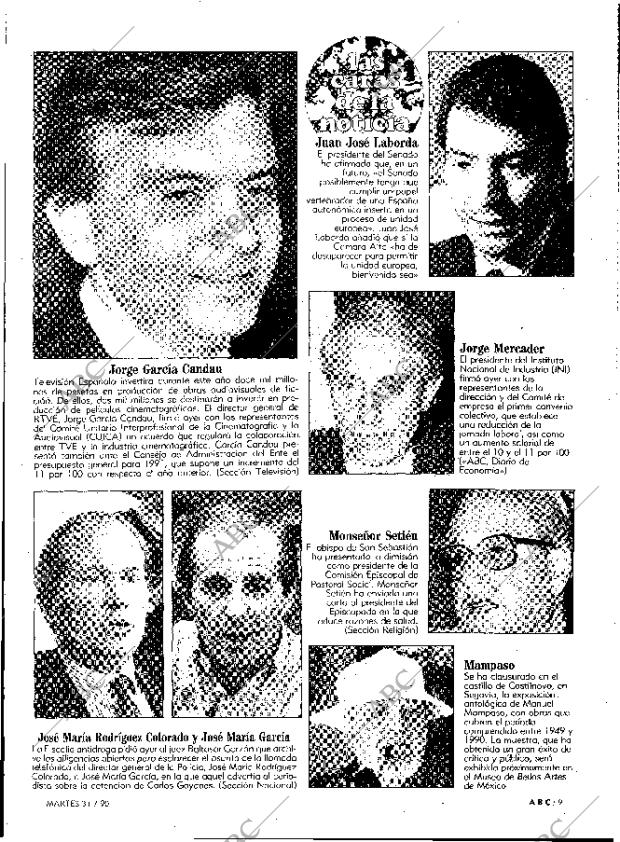 ABC MADRID 31-07-1990 página 9
