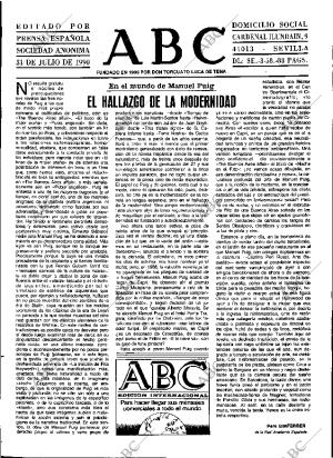 ABC SEVILLA 31-07-1990 página 3