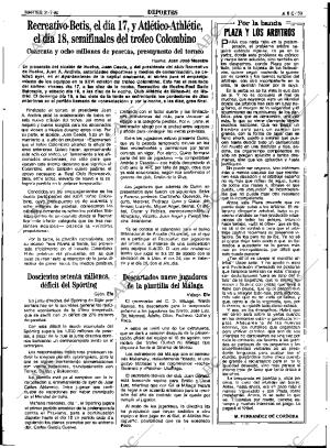 ABC SEVILLA 31-07-1990 página 59