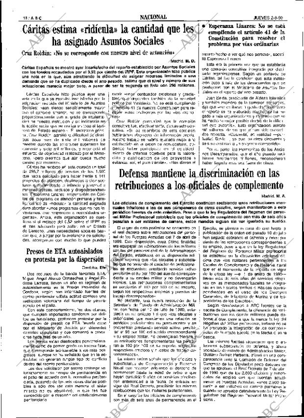 ABC SEVILLA 02-08-1990 página 18