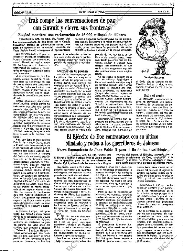 ABC SEVILLA 02-08-1990 página 21