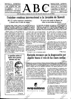ABC SEVILLA 03-08-1990 página 11