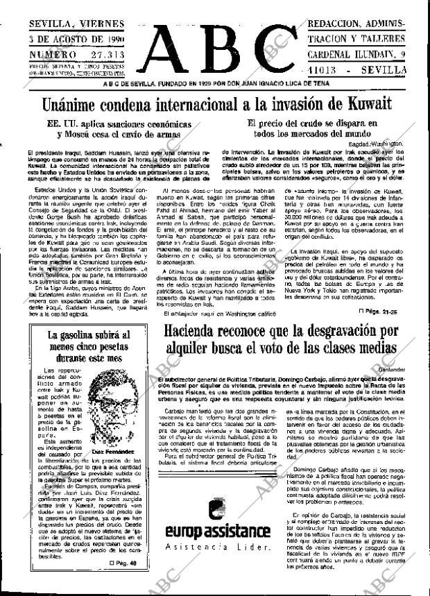 ABC SEVILLA 03-08-1990 página 11