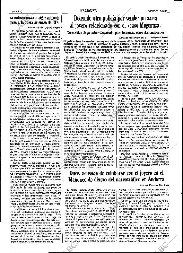 ABC SEVILLA 03-08-1990 página 18