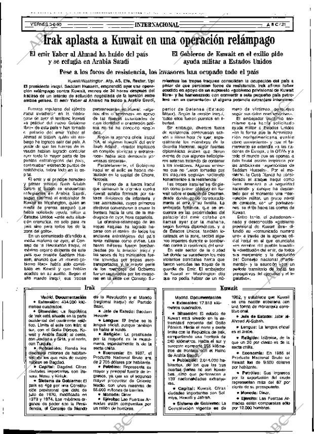 ABC SEVILLA 03-08-1990 página 21