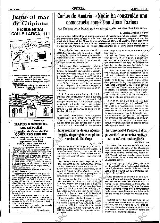 ABC SEVILLA 03-08-1990 página 42