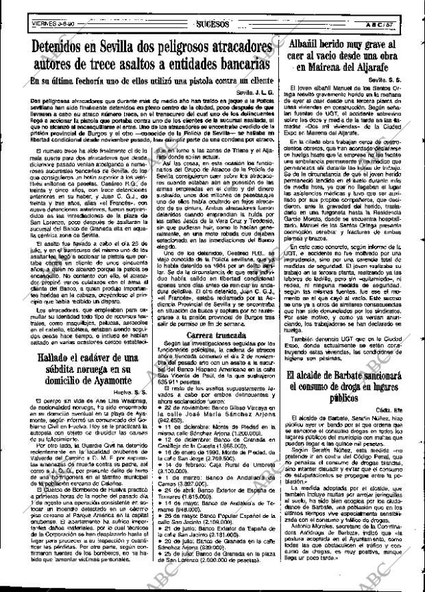 ABC SEVILLA 03-08-1990 página 57