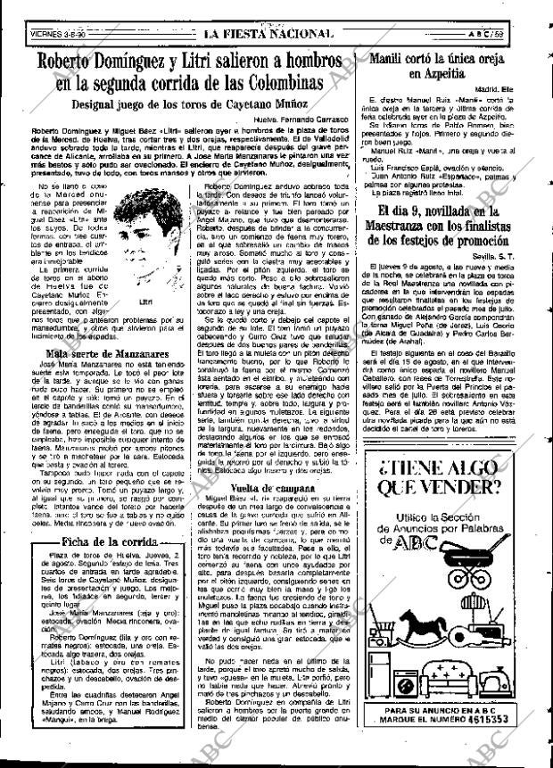 ABC SEVILLA 03-08-1990 página 59